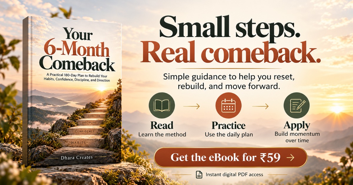 Your 6-Month Comeback – 180-Day Self-Improvement & Habit Building Guide, image 2