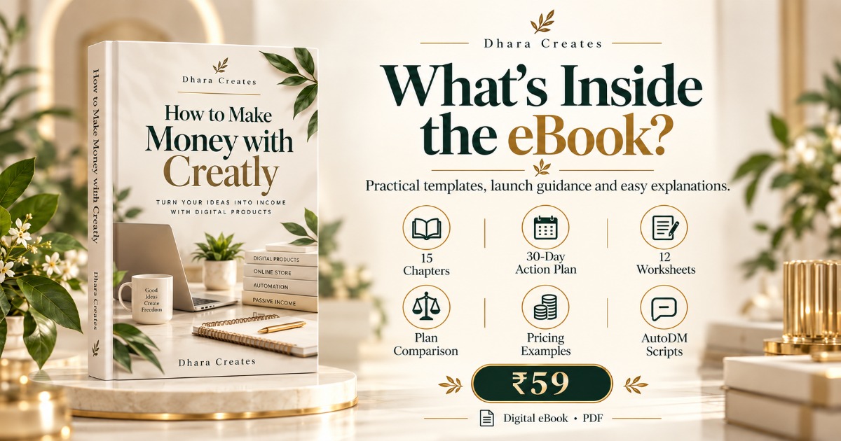 How to Make Money with Creatly – Digital Products & Store Setup Guide (English Edition), image 4