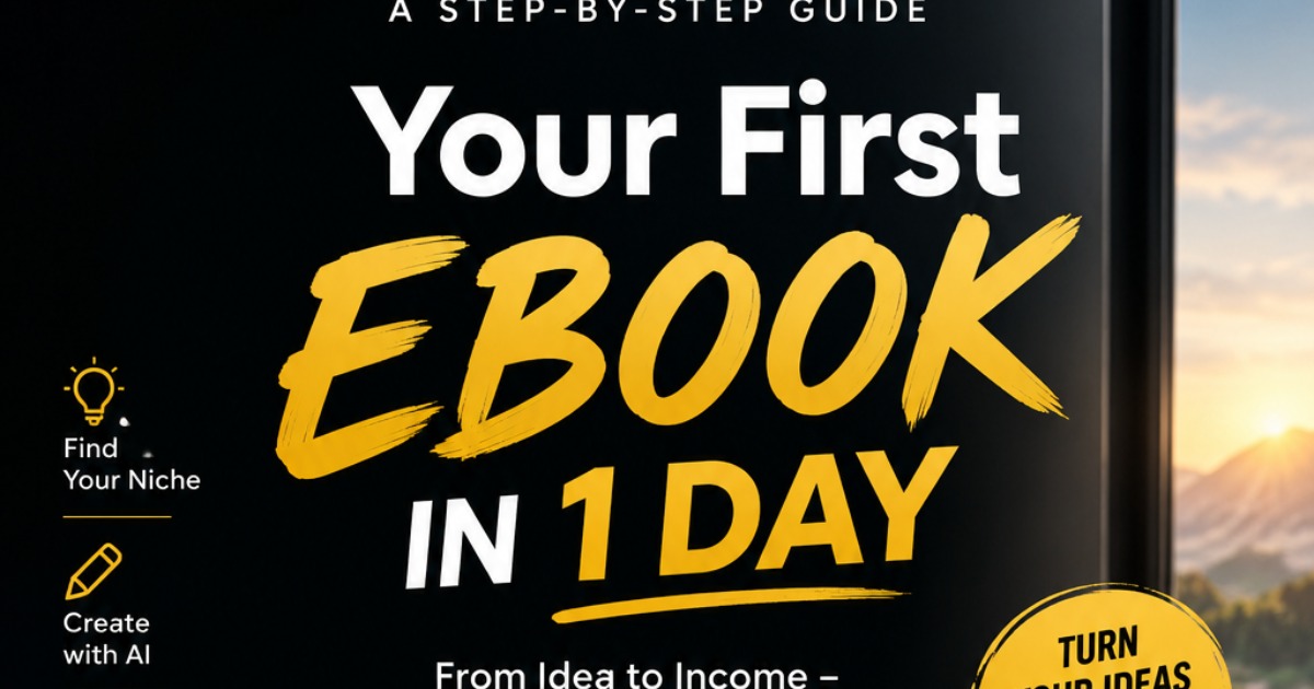 Your first e book in 1 day, image 2