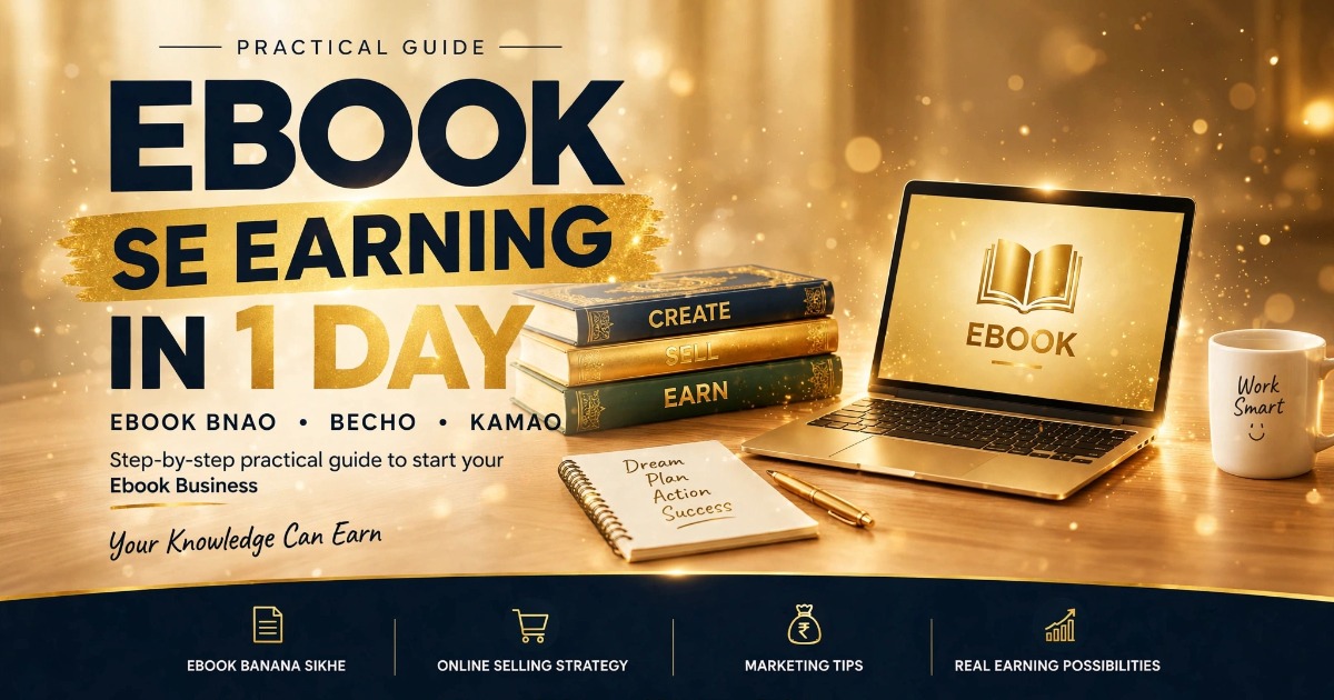 Ebook Se Earning ✨💰