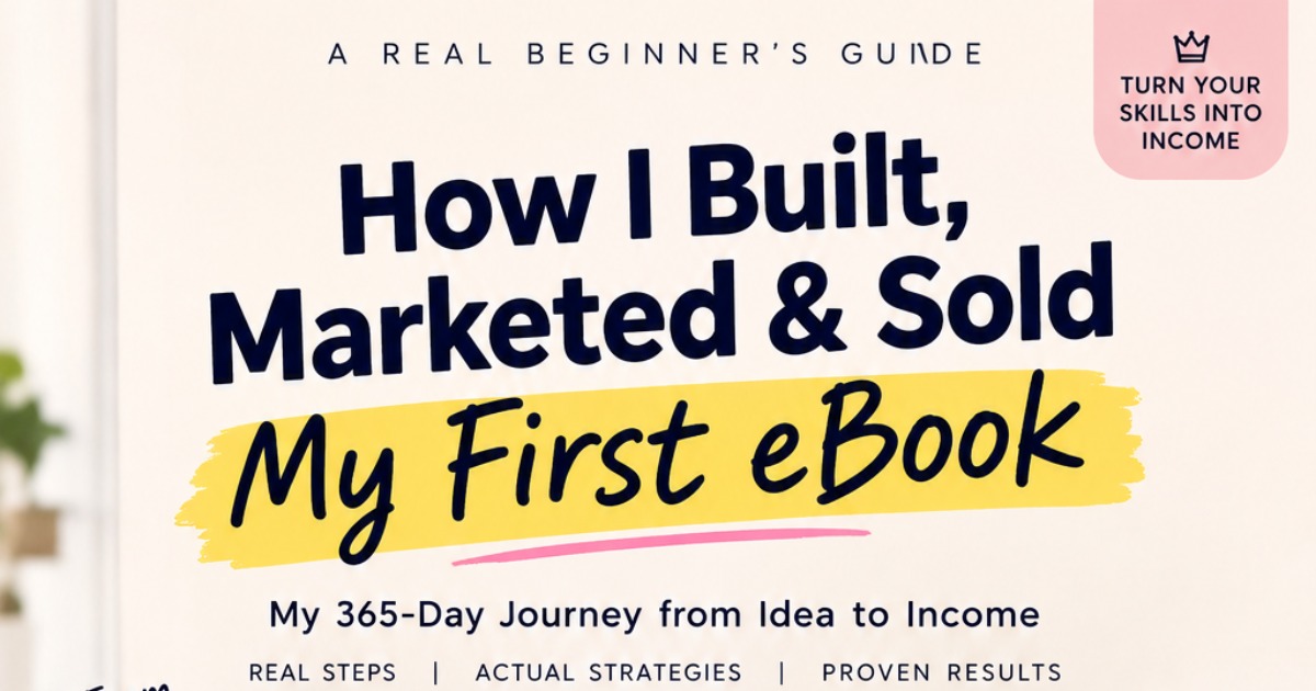βΉ0 to eBook Business β How to Create, Market & Sell Your First eBook Online