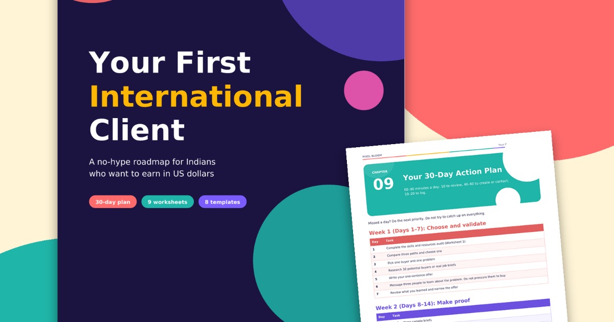 Your First International Client: A No-Hype Roadmap for Indians Earning in USD, image 2
