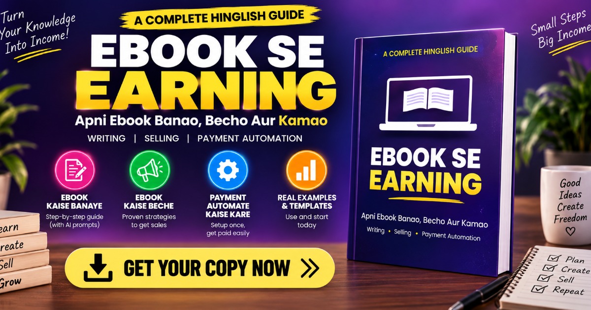 Banao, Becho, Kamao: The Ultimate Ebook Blueprint