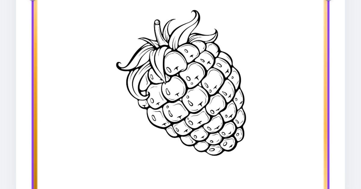 Fun with Fruits – Drawing & Coloring Book for Kids — image 3