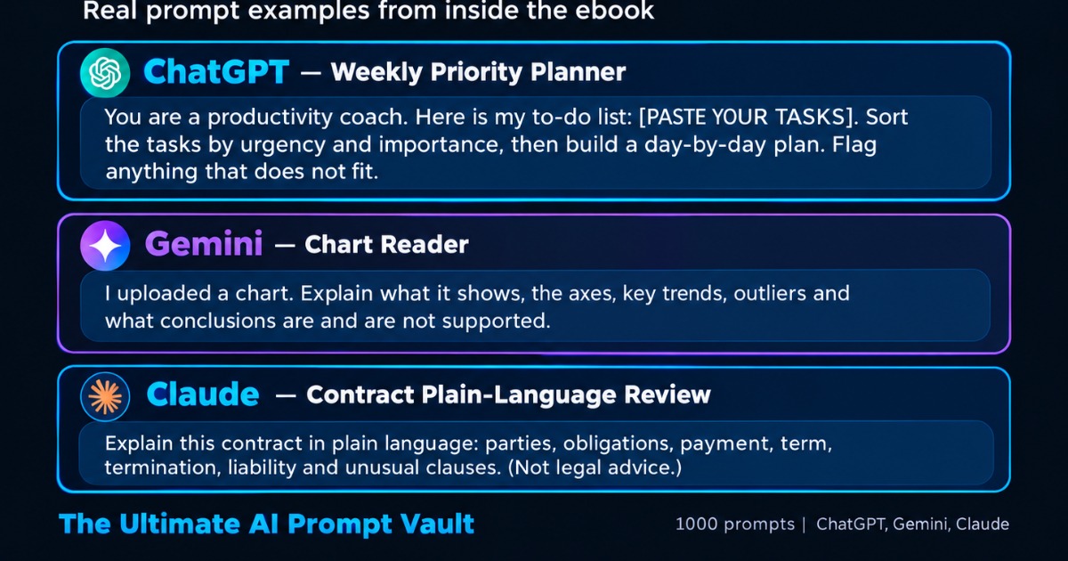 The Ultimate AI Prompt Vault, image 4