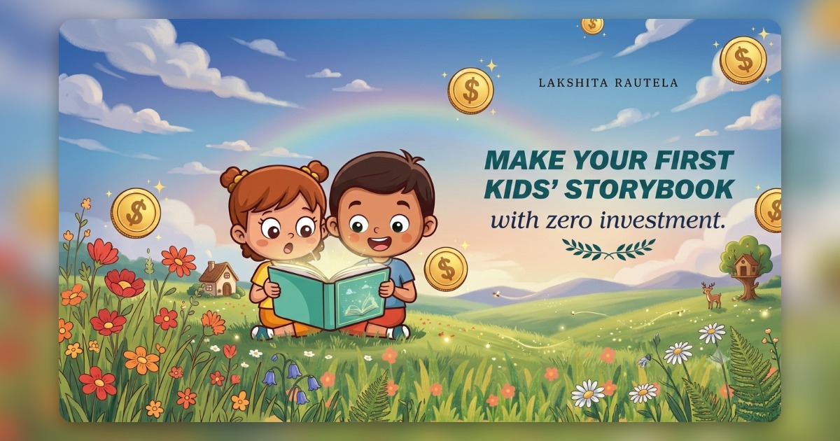 Make your first kids story book.