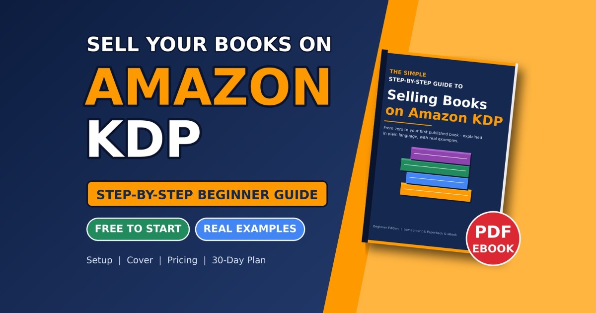 How to Sell Your Books on Amazon KDP