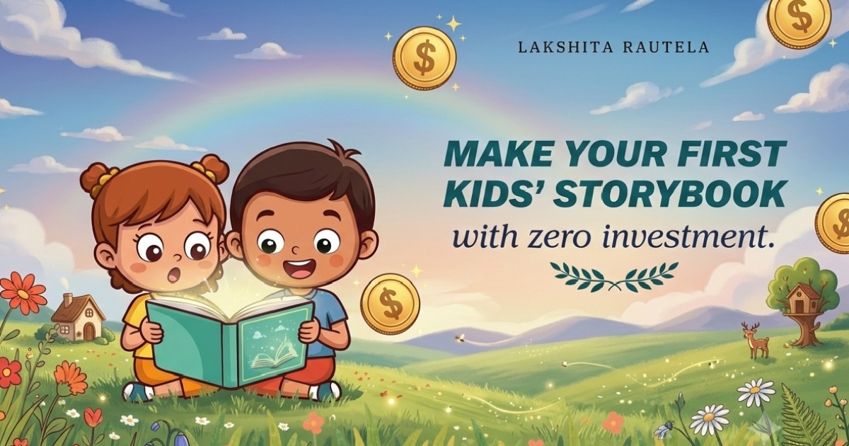 Make your first kids story book.