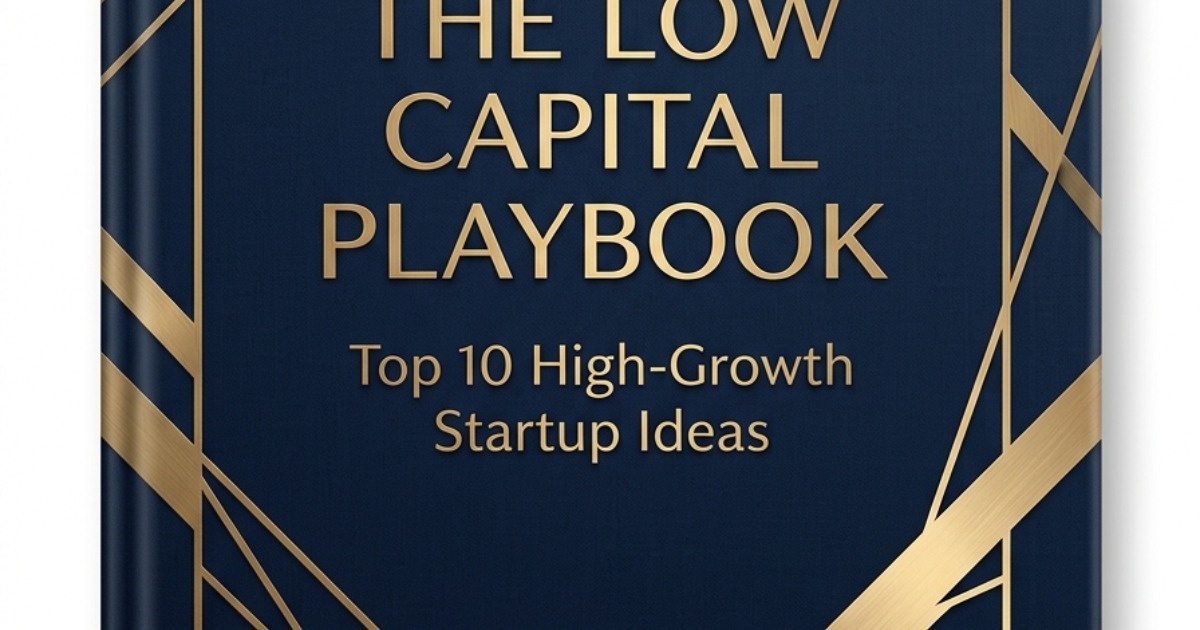 the low capital playbook, image 2
