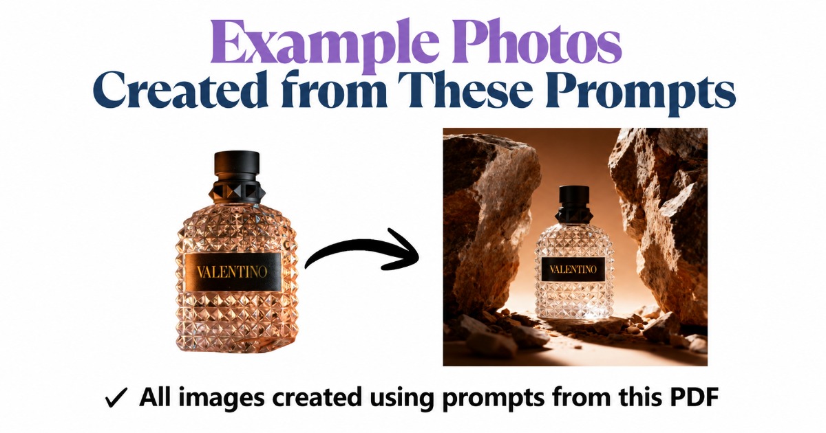 Ultimate Product Photography Prompt Pack (Create Stunning Product Images) ⭐, image 2
