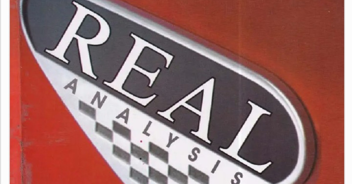 Real Analysis book by Lalji Prasad, PDF format