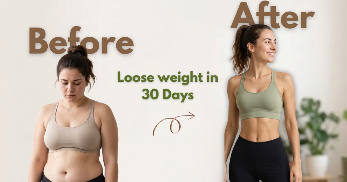 Lose Weight Naturally in 30 Days