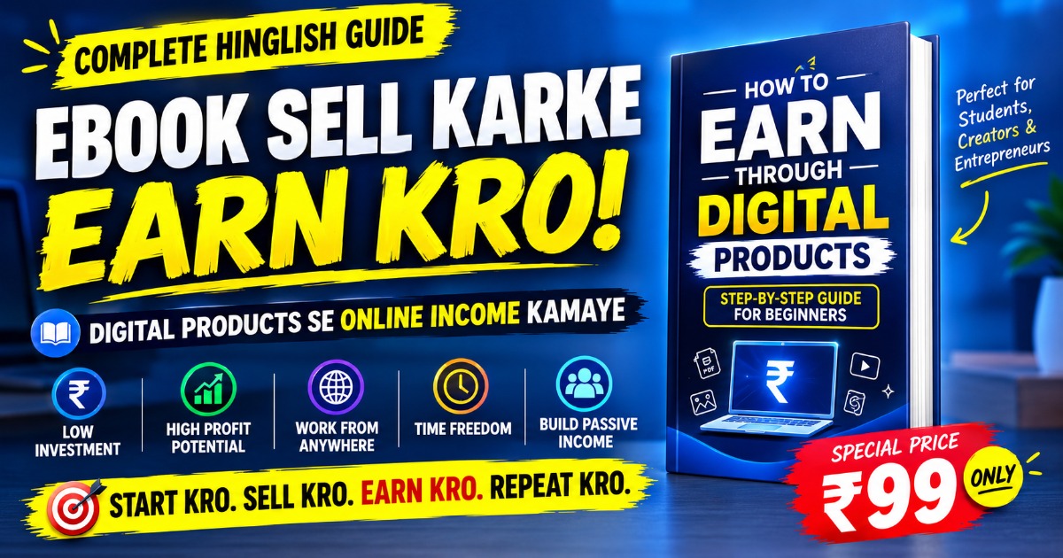 Digital Product Guide | How to create & sell digital products ( eBooks , templates , reels & prompt bundles )