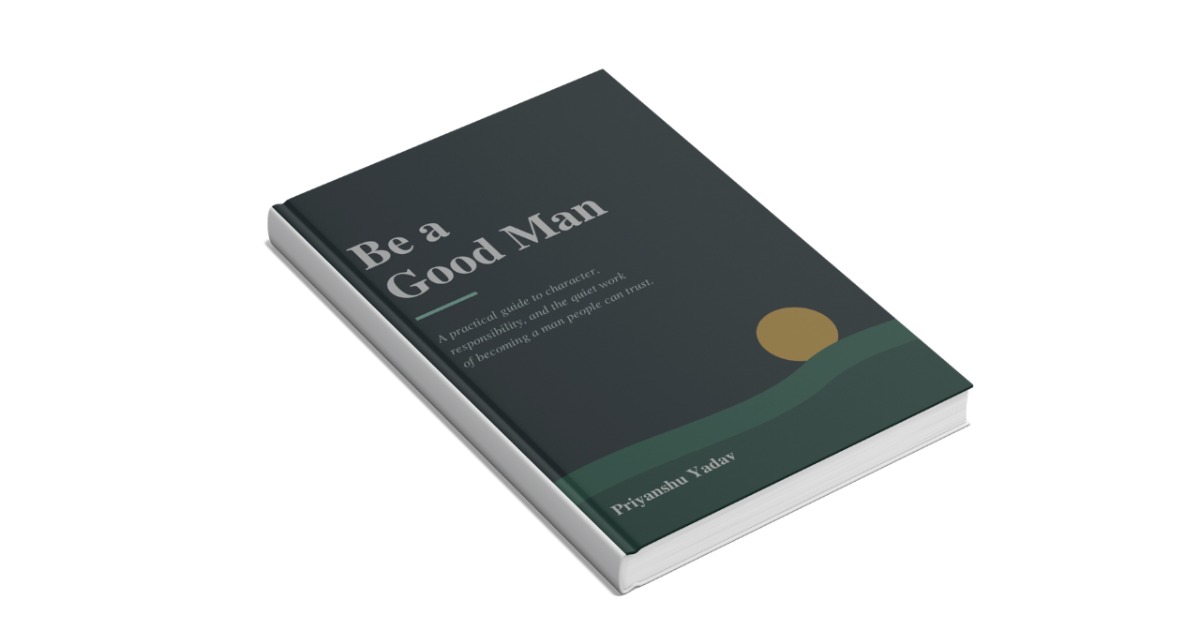 BE A GOOD MAN..., image 2