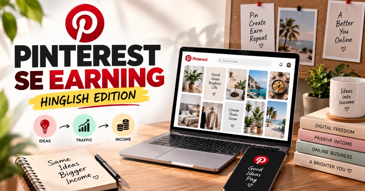Pinterest Se Earning — Hinglish Edition