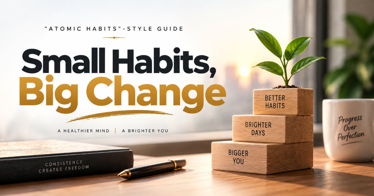 Inspired by Atomic Habits: Small Habits, Big Change