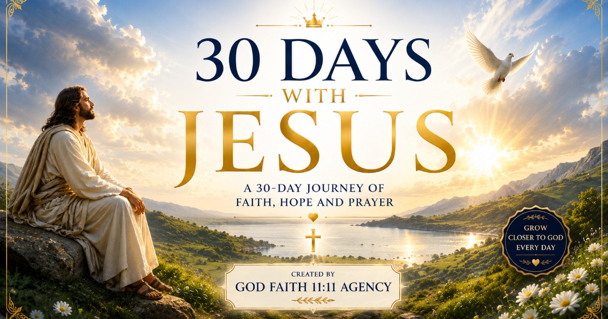 30 days with jesus