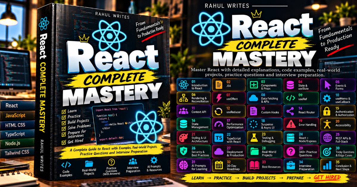 React Complete Mastery — From Fundamentals to Production Ready