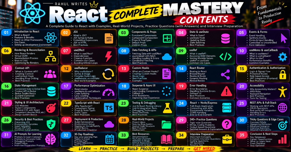 React Complete Mastery — From Fundamentals to Production Ready, image 2