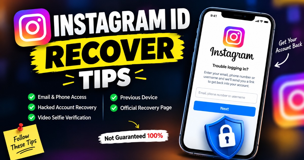 Instagram Account Recovery ✅