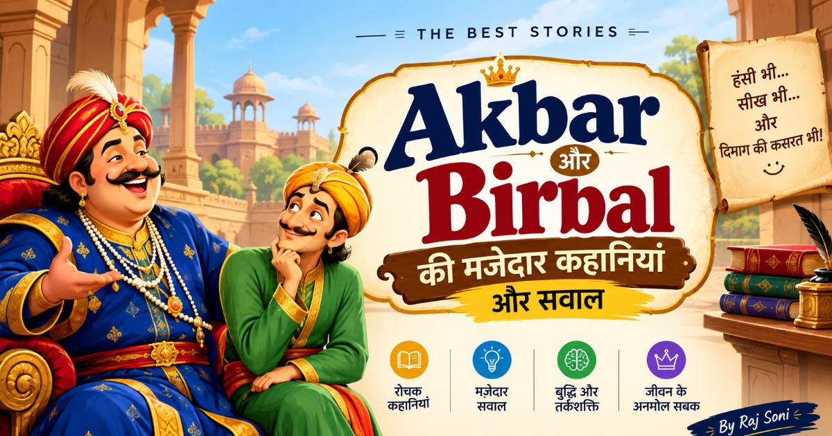 Akbar - Birbal ki majedar Ansuni kahaniya😱🤫