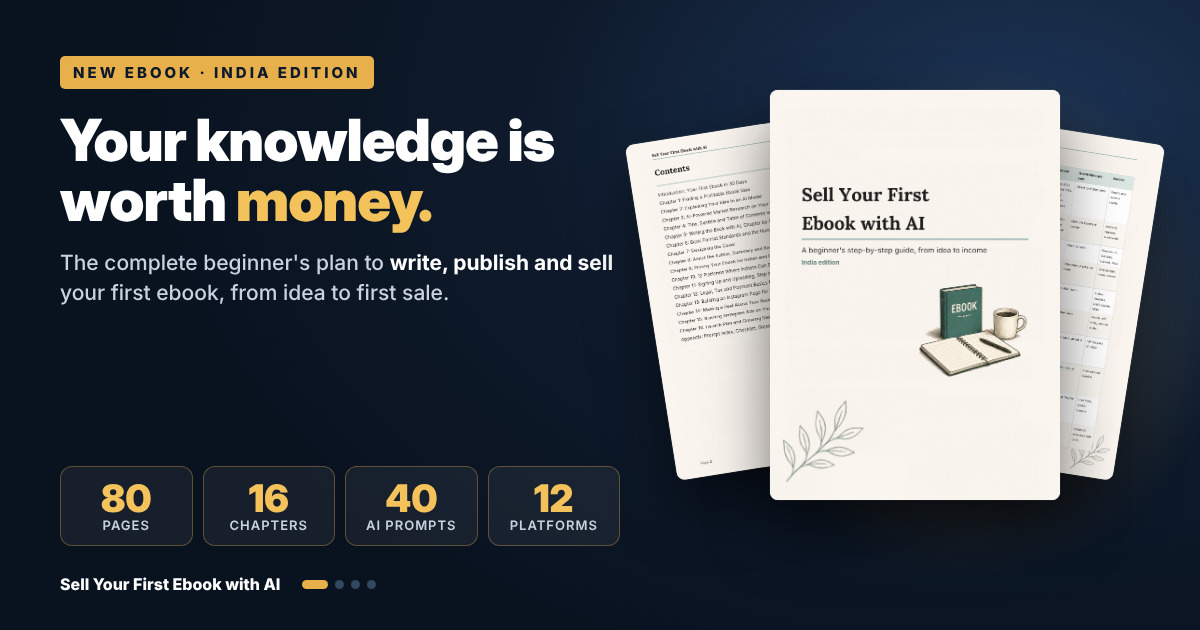 Your First Profitable Ebook: Write It, Publish It and Sell It with AI, Even If You’re a Beginner, image 2