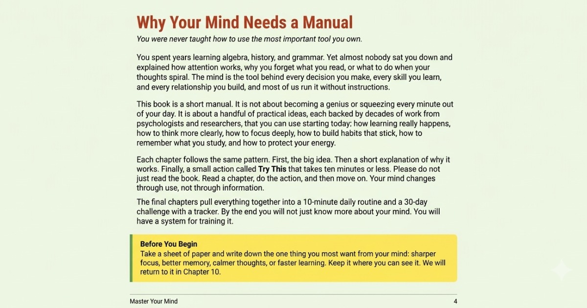 Master Your Mind in 30 Days, image 3
