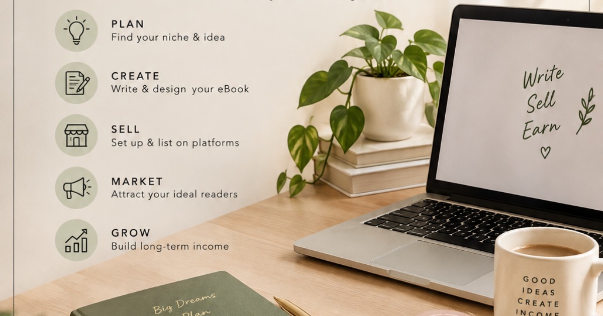 Learn E-Book Selling: A Step-by-Step Guide ✨ — image 2