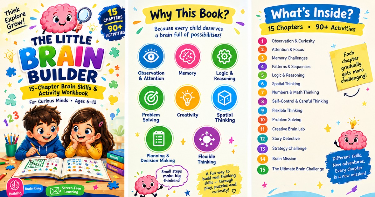 THE LITTLE  BRAIN BUILDER, image 2