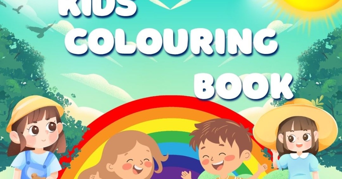 The Little Jungle Book (Kids Colouring Book)
