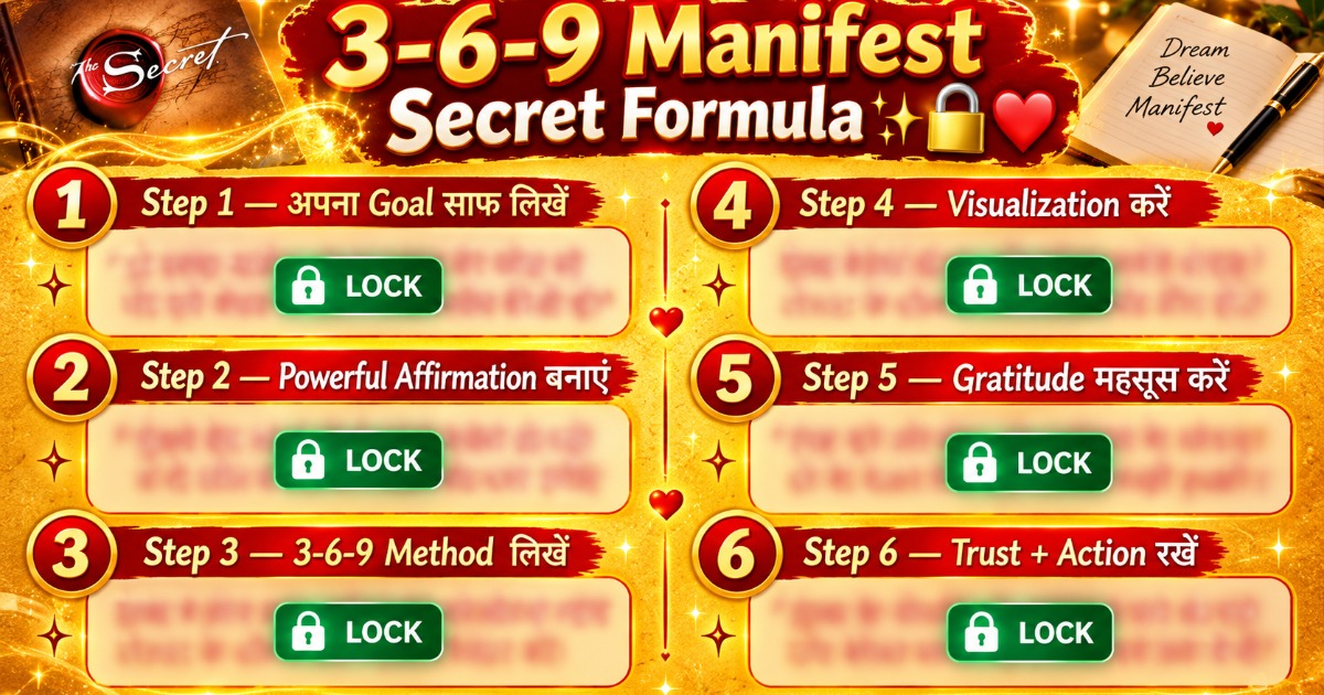 3-6-9 Manifestation Method ✨ | The Secret + The Magic PDF | — image 3