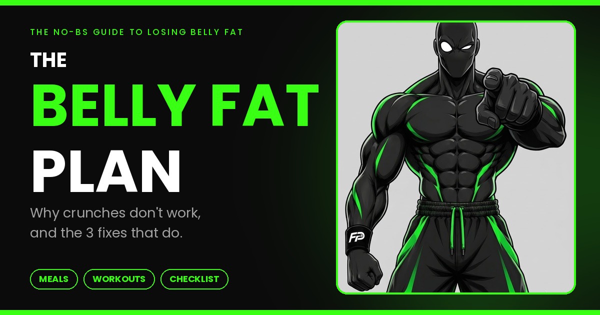 The Belly Fat Plan: Why Crunches Don’t Work and the 3 Fixes That Do (PDF Ebook)