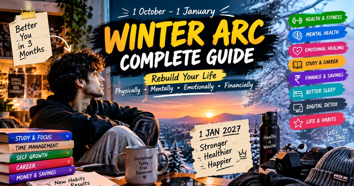 1 October 2026 → 1 January 2027 | 3-Month Self-Improvement Guide