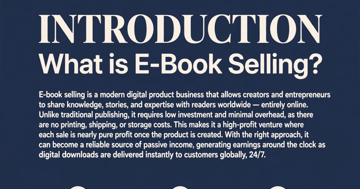 E-Book Selling course, image 3