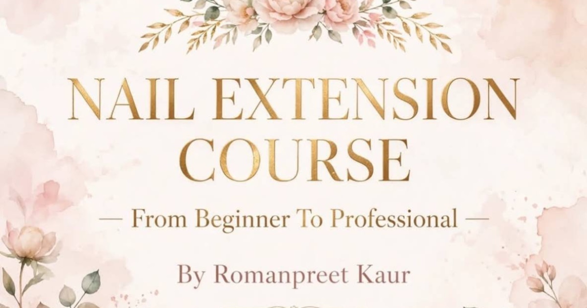 Nail Extension Course E-book | Beginner to Professional Step-by-Step Guide