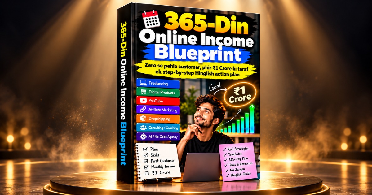 365-Din Online Income Blueprint Zero Se Pehle Customer, Phir ₹1 Crore Ki Taraf