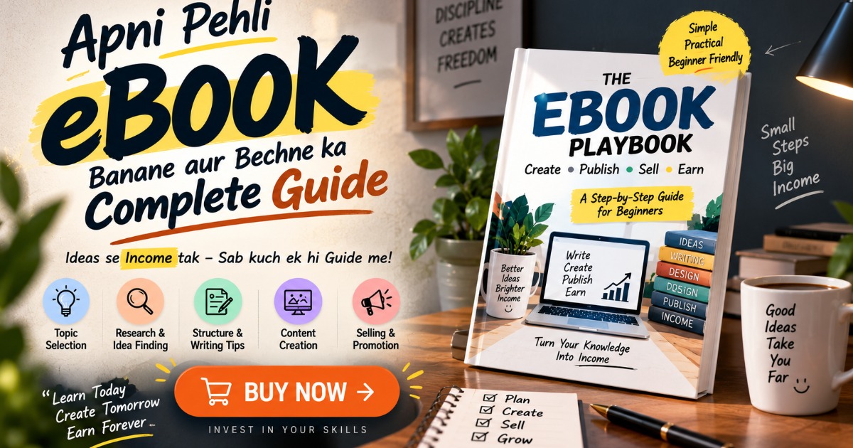 Apni Pehli eBook Banayein & Online Sell Karna Seekhein π° β image 5