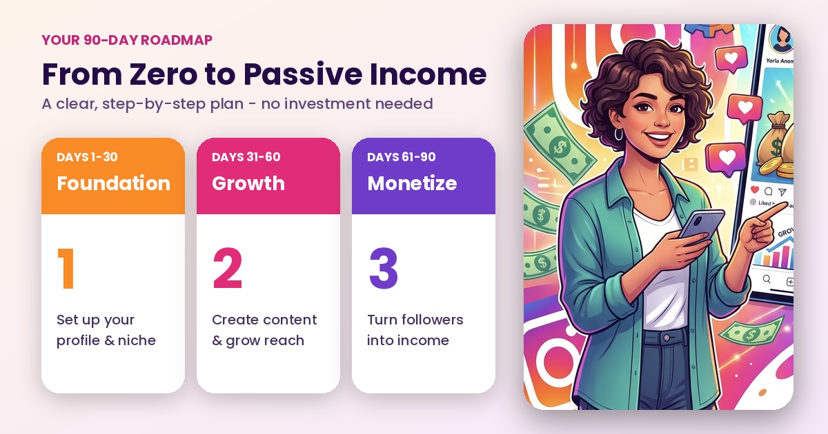 Instagram Se Paise Kamaiye: 90-Day passive Income Ebook (Zero Investment), image 3
