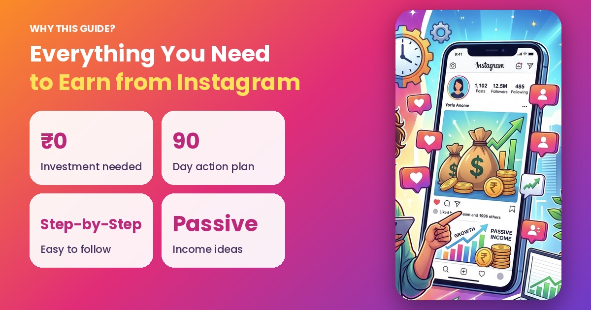 Instagram Se Paise Kamaiye: 90-Day passive Income Ebook (Zero Investment), image 4