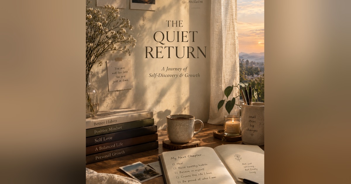 A Quiet Return to You 🤎  A Self-Improvement Ebook | Heal • Grow • Reclaim  Sometimes, life becomes overwhelming. You lose motivation, question yourself, hold on to the past, and forget the person you once wanted to become.  This is your reminder that you, image 2