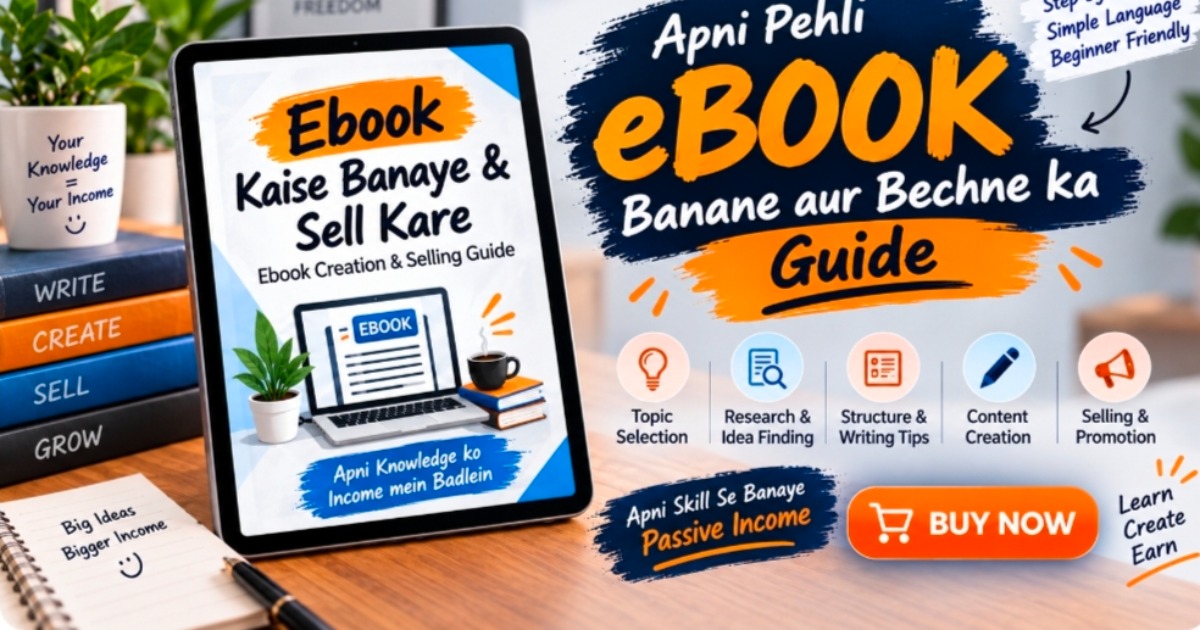 📘 eBook Business Blueprint Idea Se Income Tak Ka Complete Guide