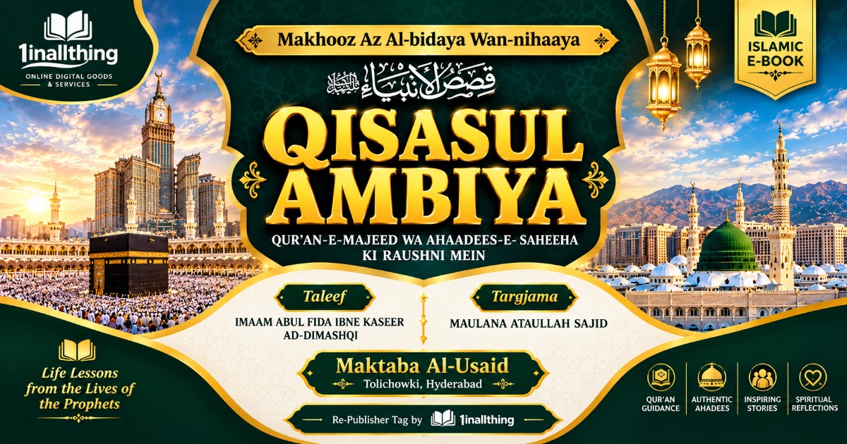 QISASUL AMBIYA Stories of the Prophets ﷺ (Roman Urdu)