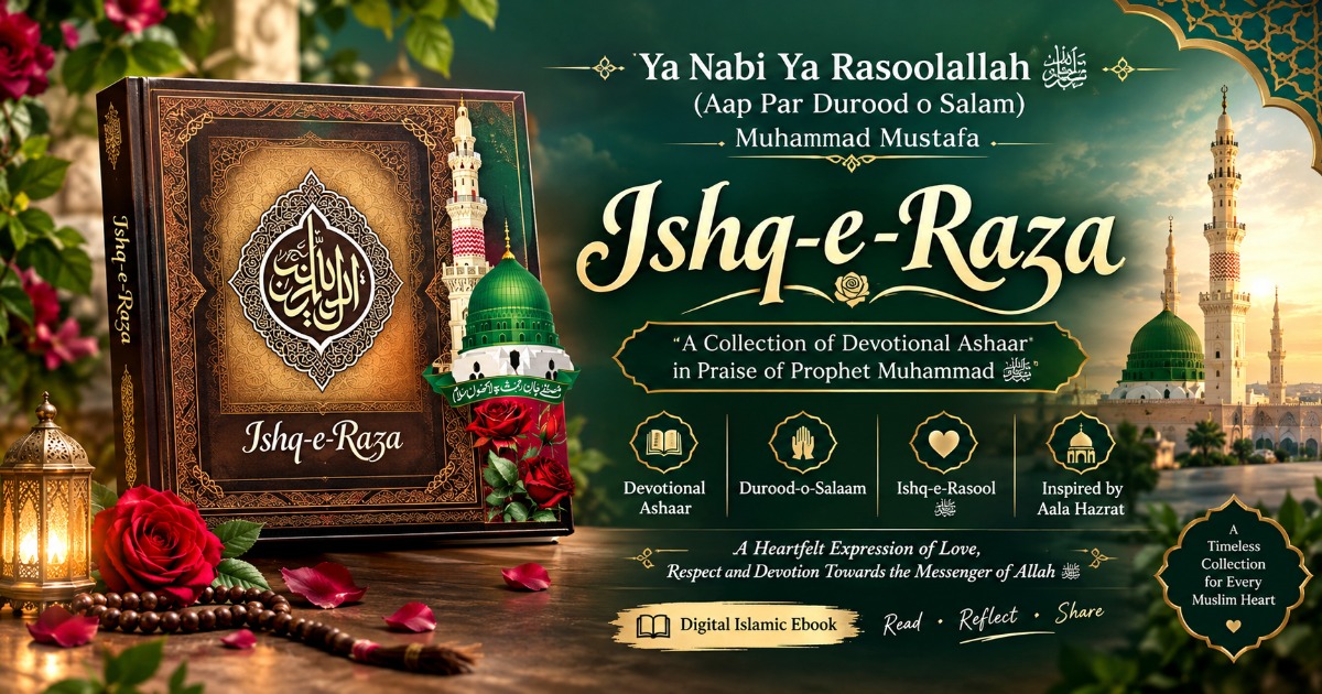 Ishq-e-Raza - Collection of Naat e Pak by Aala Hazrat in the Praise of Prophet Muhammad ﷺ