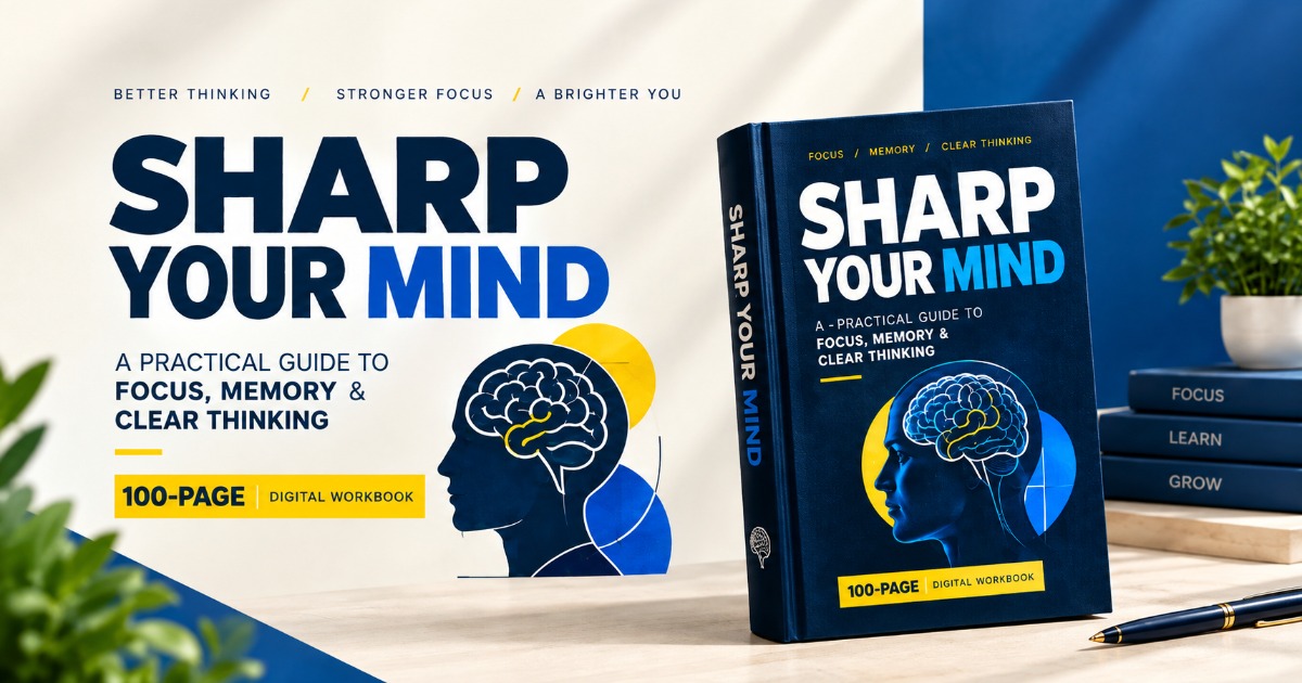 2. SHARP MIND — Master Your Focus, Upgrade Your Thinking A Practical Guide to Mental Clarity, Better Habits & Smarter Decisions