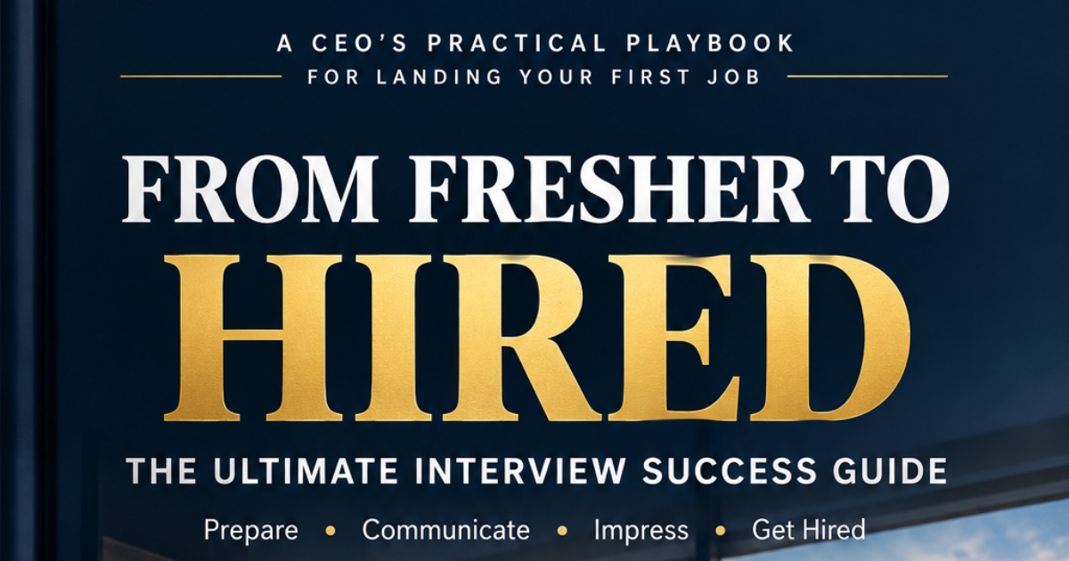 FROM FRESHER TO HIRED