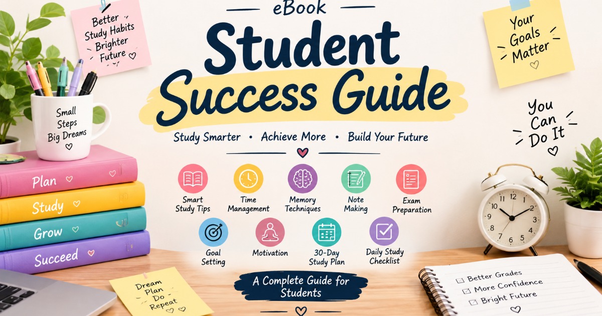 Student Success Guide: Smart Study, Time Management & Exam Preparation