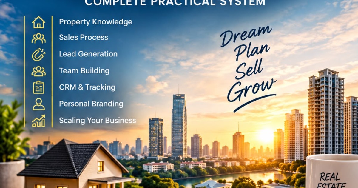 REAL ESTATE BUSINESS GROWTH MASTERY     Sales, Marketing, Leads & Closing का Complete Practical Guide, image 4
