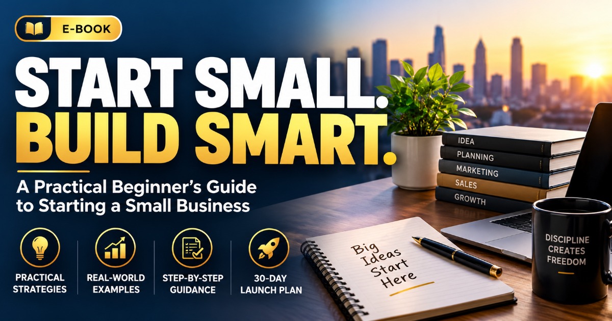 Start Small. Build Smart. – Small Business eBook
