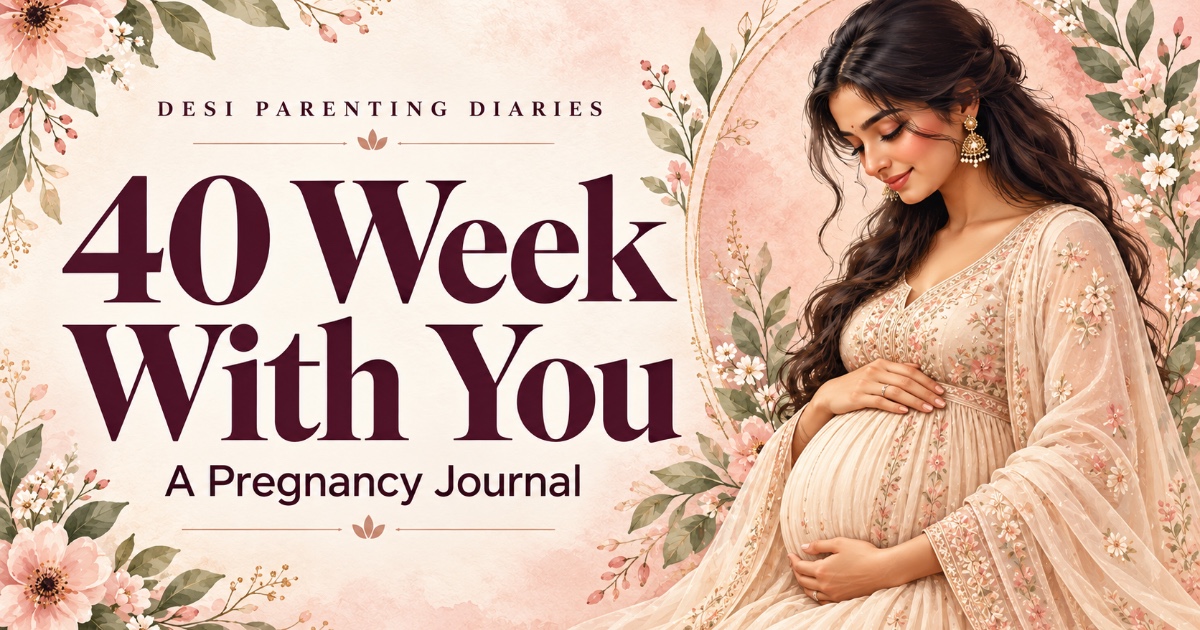 40 Week With You | A Pregnancy Journal — image 2