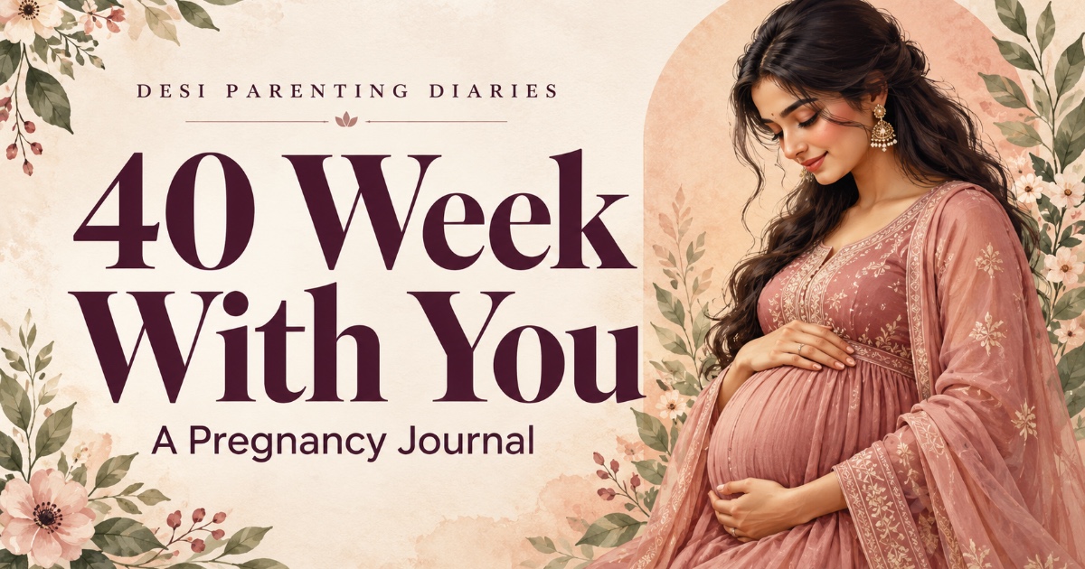 40 Week With You | A Pregnancy Journal